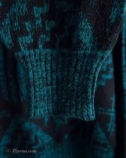 بافت وینتیج کله قازی و مشکی