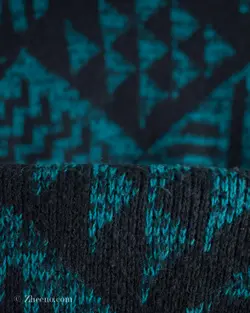 بافت وینتیج کله قازی و مشکی