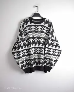 بافت وینتیج مشکی و سفید