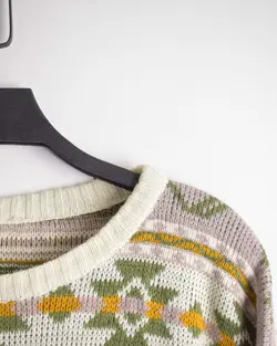 بافت وینتیج چند رنگ