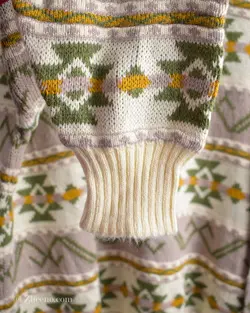 بافت وینتیج چند رنگ