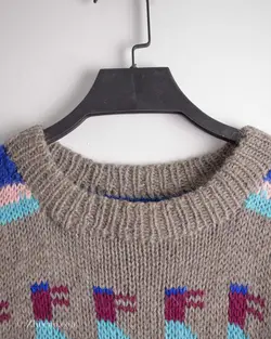 بافت وینتیج چند رنگ