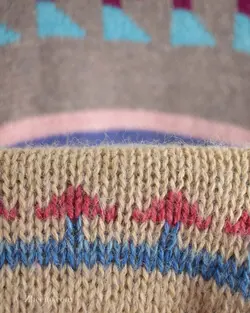 بافت وینتیج چند رنگ