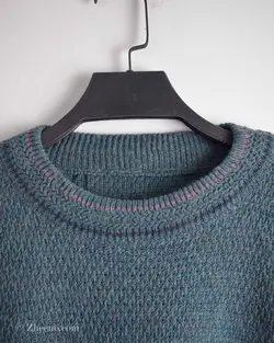 بافت وینتیج آبی نفتی