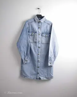 پیراهن جین بلند Jina