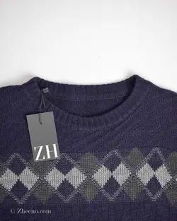 بافت وینتیج سرمه ای