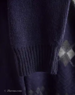 بافت وینتیج سرمه ای