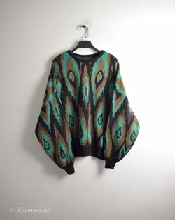 بافت وینتیج چند رنگ