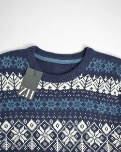 بافت وینتیج سرمه ای