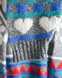 بافت وینتیج چند رنگ