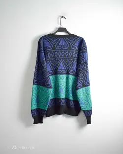 بافت وینتیج چند رنگ