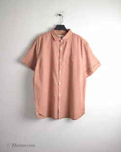 پیراهن لینن آستین کوتاه Jean Pascale