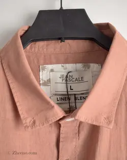 پیراهن لینن آستین کوتاه Jean Pascale