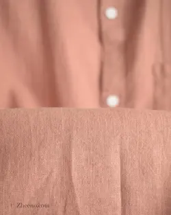 پیراهن لینن آستین کوتاه Jean Pascale