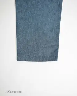 شلوار لینن سرمه ای Zara