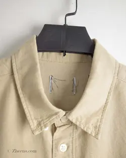 پیراهن لینن خاکی