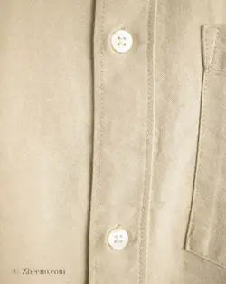 پیراهن لینن خاکی