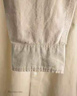 پیراهن لینن خاکی