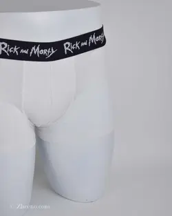 شورت سفید rick and morty