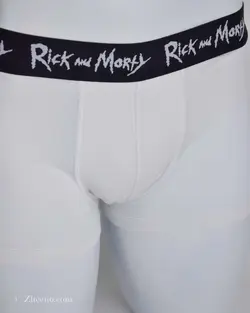 شورت سفید rick and morty