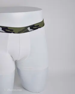 شورت سفید کمر ارتشی