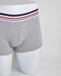 شورت طوسی کمر چندرنگ H&M
