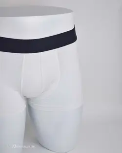 شوت سفید کمر مشکی H&M