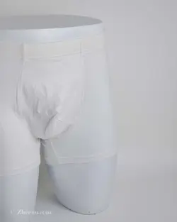 شورت سفید ساده