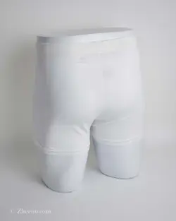 شورت سفید ساده