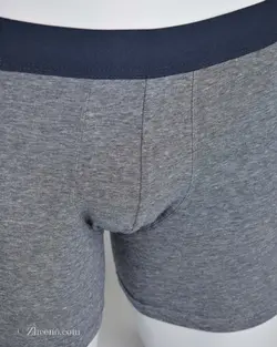 شورت طوسی خط ریز H&M