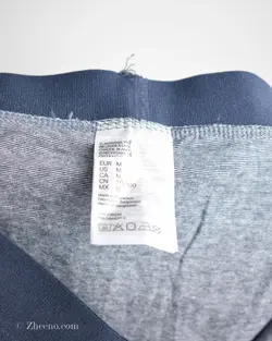 شورت طوسی خط ریز H&M