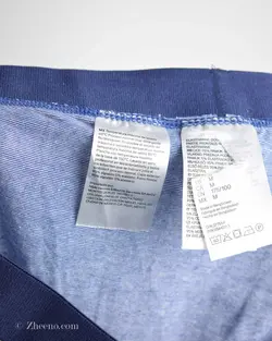 شورت آبی کمر سرمه ای H&M