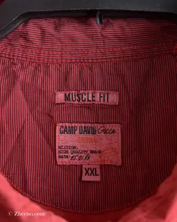 پیراهن نخی Camp David