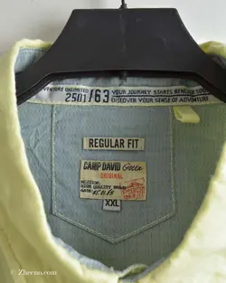 پیراهن کنف Camp David