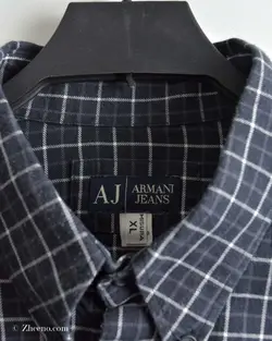 پیراهن نخی Armani
