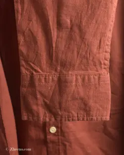 پیراهن لینن آجری Marfinno