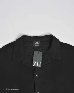 پیراهن بافت مشکی King Brich