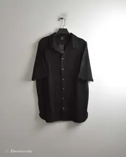 پیراهن بافت مشکی King Brich