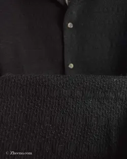 پیراهن بافت مشکی King Brich