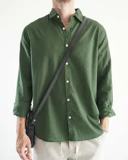 پیراهن لینن Marfinno