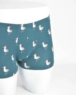 شورت H&M سبز طرح دار