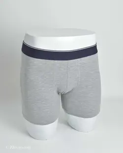 شورت H&M طوسی کمر مشکی
