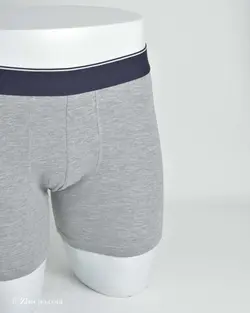 شورت H&M طوسی کمر مشکی