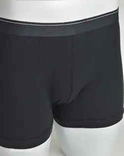 شورت مشکی کمر خط دار
