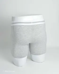 شورت h&m طوسی کمرکشی