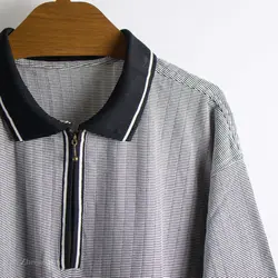 پولوشرت سفید راه راه