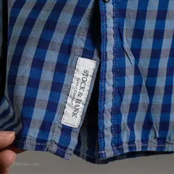 پیراهن نخی  Stock & Hank