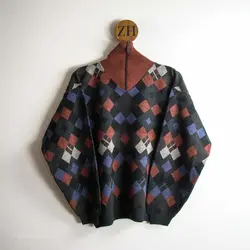 بافت طرحدار لوزی