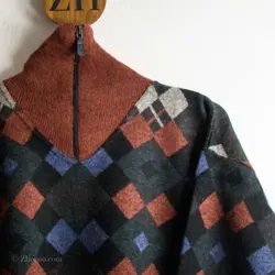 بافت طرحدار لوزی