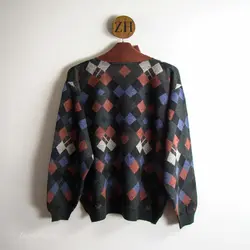 بافت طرحدار لوزی